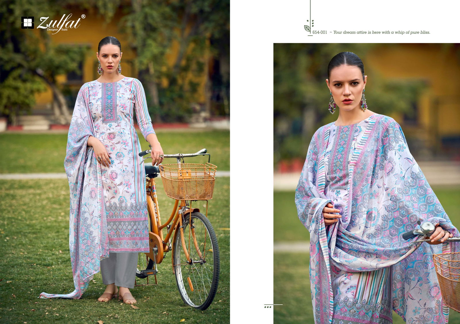 Farhana Vol 10 By Zulfat Cotton Printed Dress Material Online Suppliers In India